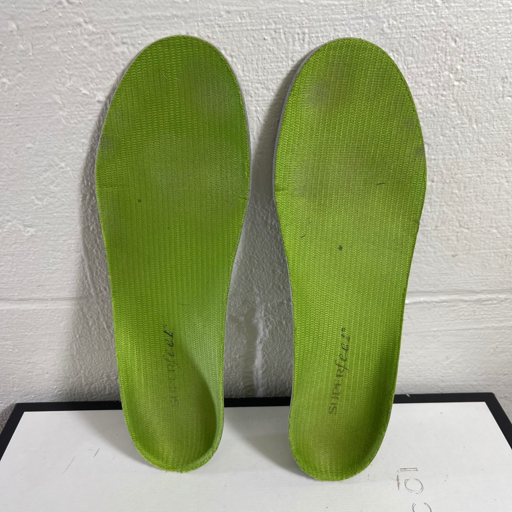 Superfeet‎ Insoles Green All Purpose Arch Support Men's 7.5-9 Women's 8.5-10